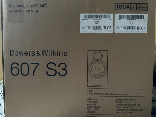 Bowers wilkins 607 s3 2x - 607,